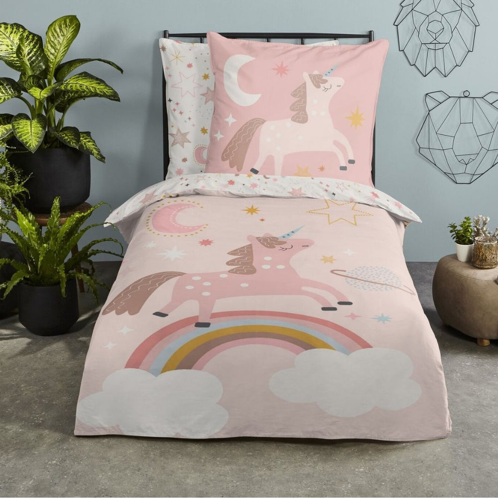 Pure kinderdekbedovertrek Unicorn  - microvezel
