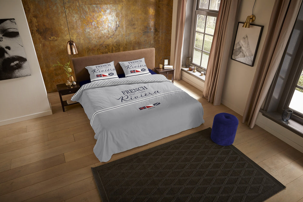 Pure dekbedovertrek French Rivièra - microvezel - 1-persoons (140x220 + 60x70 cm)