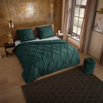 Pure dekbedovertrek Elegance - groen - microvezel - 1-persoons (140x220 + 60x70cm)