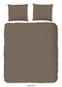 Pure dekbedovertrek uni taupe - microvezel