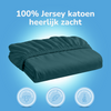 Hoeslaken - jersey - petrol