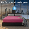 Hoeslaken - Jersey - Roze