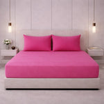 Hoeslaken - Jersey - Roze