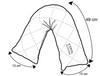 Cool Sleeper V kusssen - Wit