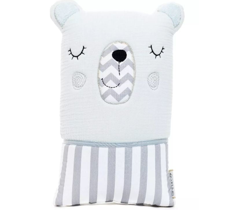 Sierkussen Cutie Bear - blauw