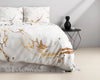 Sleeptime dekbedovertrek Bianco wit - katoensatijn - lits-jumeaux (240x220 + 2st. 60x70 cm)