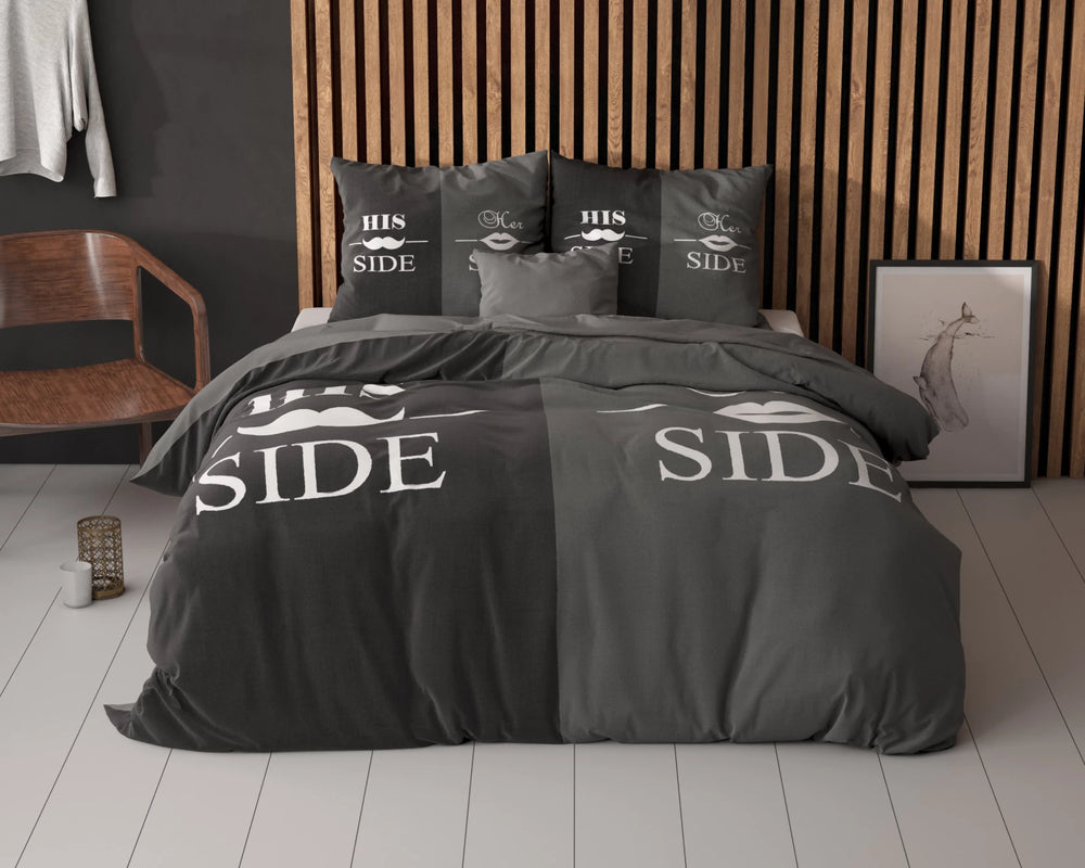 Sleeptime dekbedovertrek His & Hers - microvezel - 2-persoons