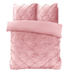 Sleeptime dekbedovertrek Pintuck - velvet - roze