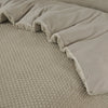 Teddy Fur dekbedovertrek onderkant microvezel - taupe