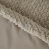 Teddy Fur dekbedovertrek onderkant microvezel - taupe