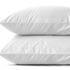 Witte kussenslopen - velvet (Per 2 st)