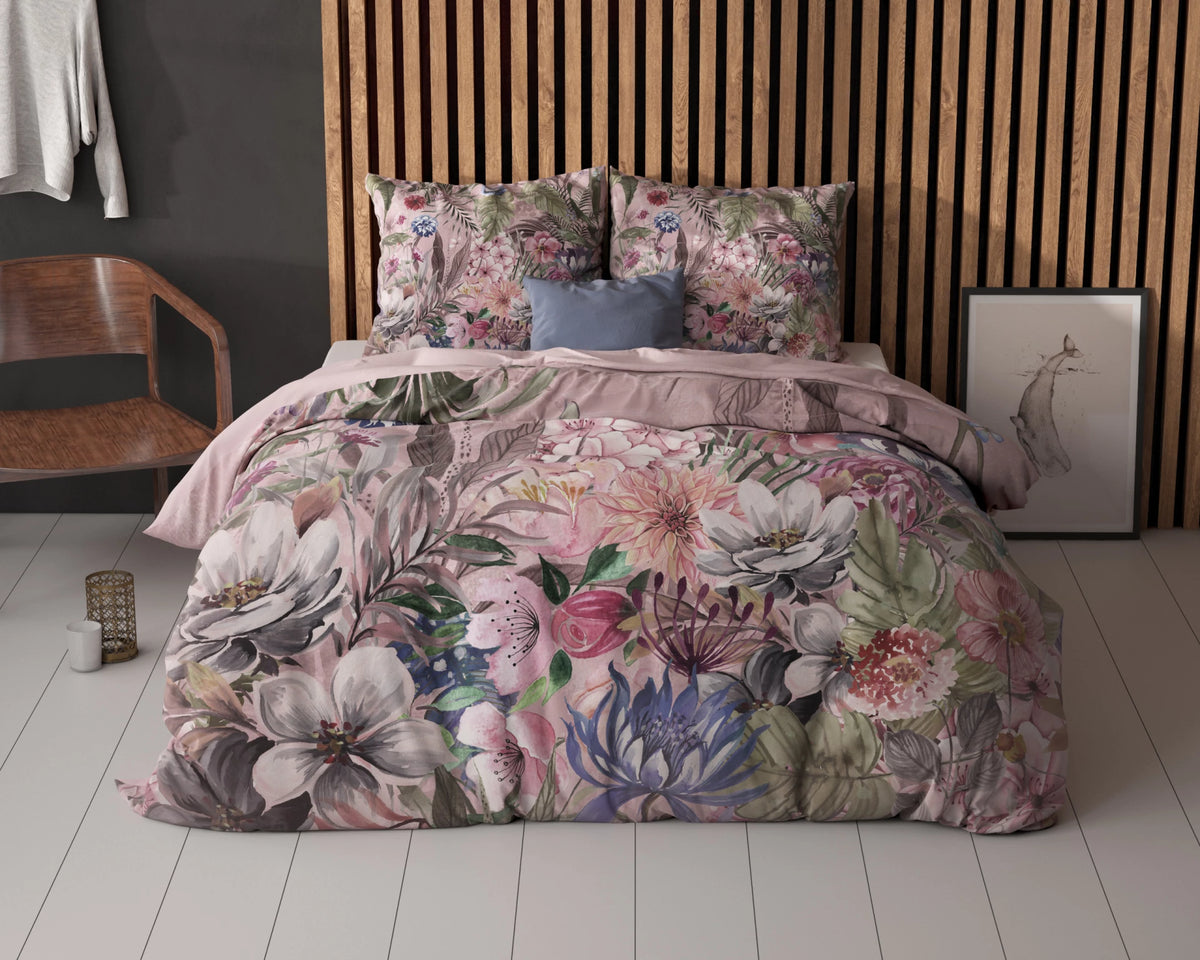 Sleeptime dekbedovertrek Tess - microvezel - 2-persoons (200x220 + 2st 60x70 cm)