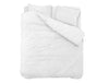 Teddy dekbedovertrek onderkant katoen - wit - lits-jumeaux (240x220 + 2 st 60x70cm)