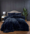 Rabbit Faux Fur fleece dekbedovertrek - Blauw