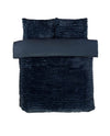 Rabbit Faux Fur fleece dekbedovertrek - Blauw