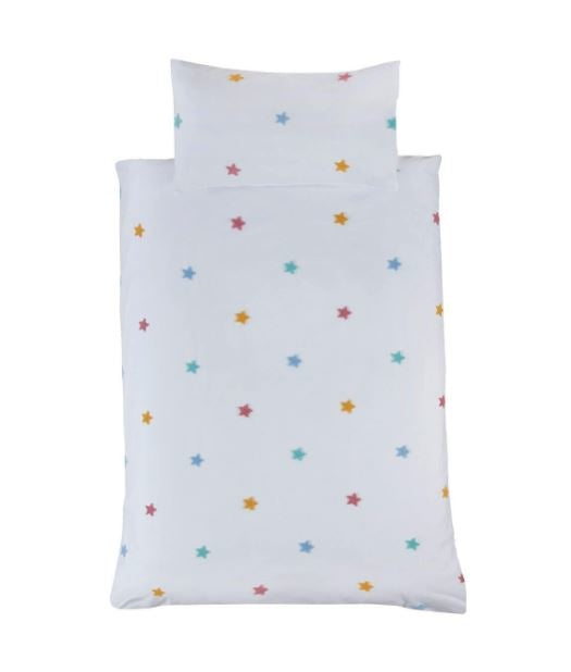 Kinderdekbedovertrek Stars - microvezel - 1-persoons