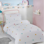 Kinderdekbedovertrek Stars - microvezel - 1-persoons