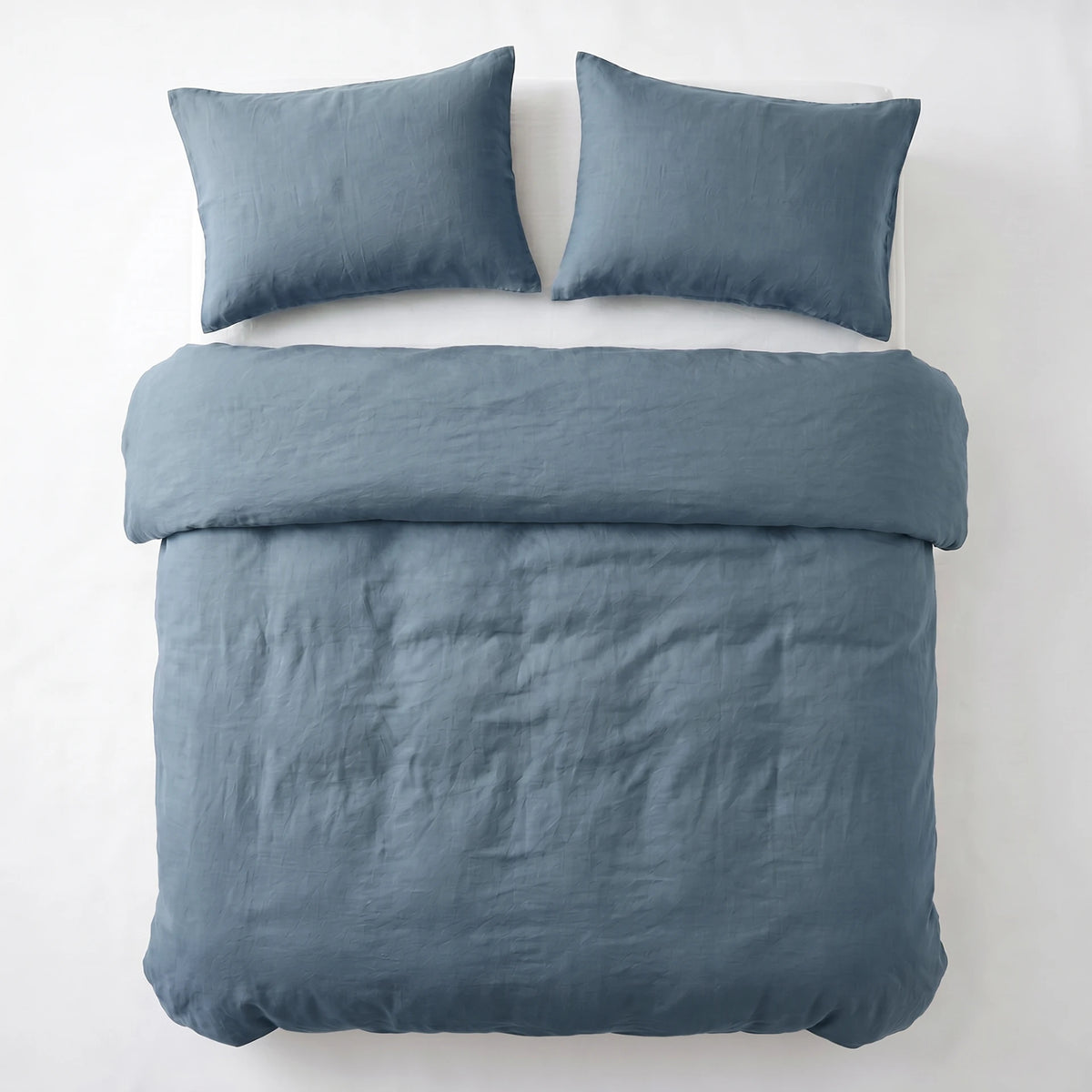 Dreamhouse dekbedovertrek Stone Washed - Katoen - Blauw