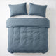 Dreamhouse dekbedovertrek Stone Washed - Katoen - Blauw