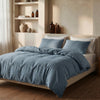 Dreamhouse dekbedovertrek Stone Washed - Katoen - Blauw