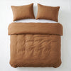 Dreamhouse dekbedovertrek Stone Washed - Katoen - Bruin