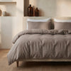 Dreamhouse dekbedovertrek Stone Washed - Katoen - Taupe