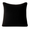 Teddy fleece kussensloop 60x70 cm - Zwart - Per stuk