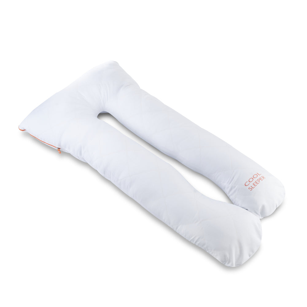 Cool Sleeper Zwangerschapskussen -  Hallo Kleine  - Wit