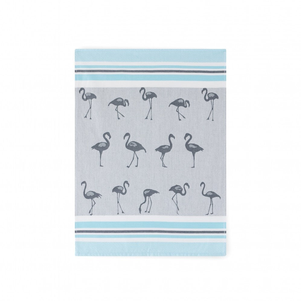 Theedoek Flamingo - 50x70 cm