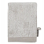 Washandje Timeless Tone Stripe -  Oatmeal White