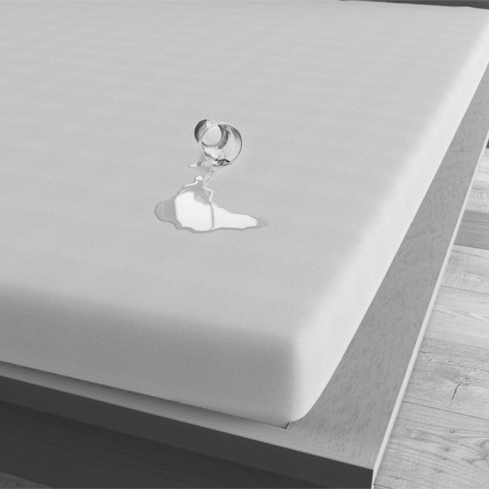 Waterdicht molton hoeslaken PU - ledikant 60x120 cm
