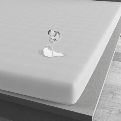 Waterdicht molton hoeslaken PU - ledikant 60x120 cm