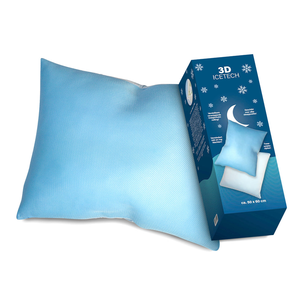Cooling Ice Yarn 3D Kussen - Visco - 50x60 cm