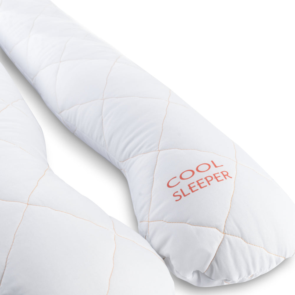 Cool Sleeper Zwangerschapskussen -  Hallo Kleine  - Wit